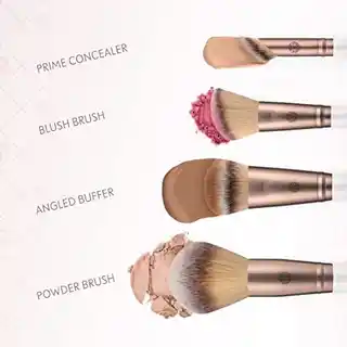 Luvia Flawless Face Set Prime Vegan Zestaw pędzli 1 szt.