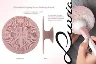 Luvia Prime Vegan Candy zestaw pędzli do makijażu, 1 sztuka, syntetyczne włosie, miękkie, ekologiczne, dla profesjonalistów