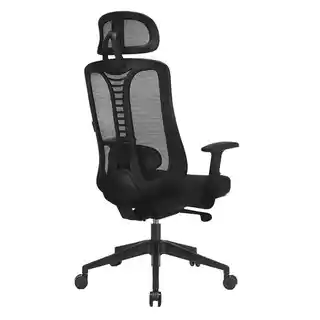 Lvn System Fotel Ergo Essential LV0653 Czarny
