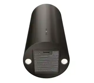 Maan Elba 2 W835 Czarny Okap przyścienny
