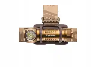 Mactronic latarka czołowa kątowa Sirius H12, LED, regulowany kąt, 3 tryby, akumulator, wodoodporna, czarna