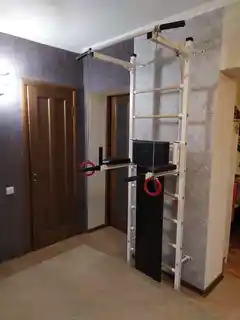 Małpiszon Drabinka gimnastyczna do ćwiczeń biała Maximus Plus