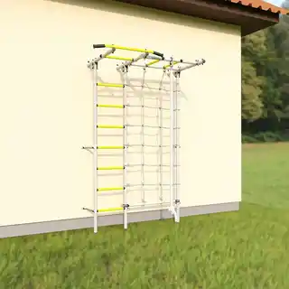 Małpiszon Drabinka gimnastyczna do ogrodu Next Outdoor żółto-srebrny