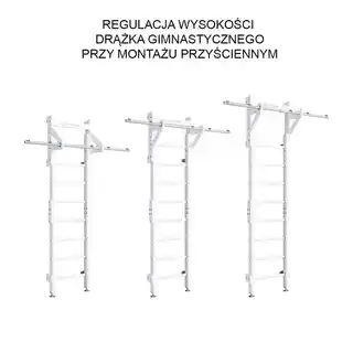 Małpiszon Drabinka Gimnastyczna Eco 2 - Kolorowy