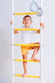 Małpiszon Drabinka gimnastyczna Jowisz 2 jasnozielona drążek i słupek 100kg