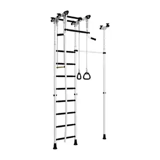 Małpiszon Drabinka gimnastyczna JOWISZ niebieski lina, kółka, huśtawka, drążek