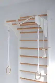Małpiszon Drabinka gimnastyczna Kinder Wood biała