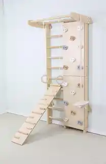 Małpiszon Drabinka gimnastyczna Kombik 2 Akcesoria Drewno 225 cm