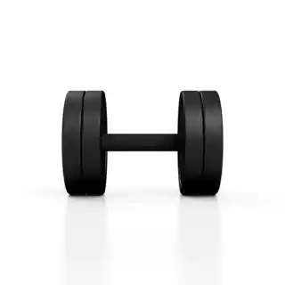 Marbo Sport Hantla stalowa gumowana 17,5 kg czarny mat MW-HSG17.5-k2