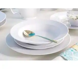 MariaPaula Biała 18 elementów Zestaw obiadowy