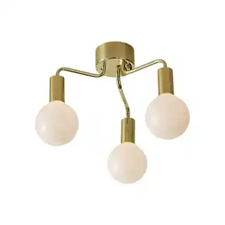 Markslojd lampa wisząca History Brass 105774, mosiądz, szkło, 3-punktowa
