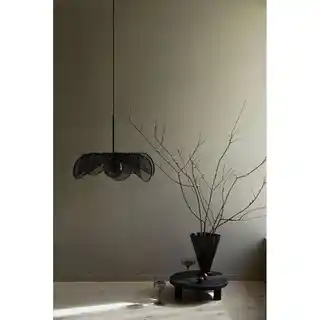 Markslojd Lampa wisząca STYRKA Pendant 1L 63cm Black/Smoke 108660