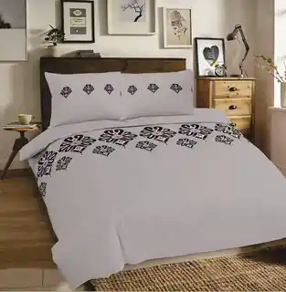 Matex Pościel bawełniana 220x200 parzenica szara góralska R22 Ranforce