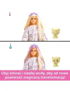 Mattel Barbie Cutie Reveal Lalka Lew słodkie stylizacje HKR06