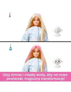 Mattel Barbie Cutie Reveal Lalka Owieczka słodkie stylizacje HKR03