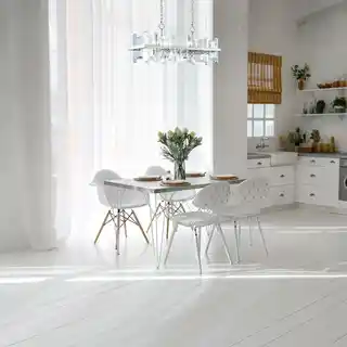 Maytoni Cerezo chrom lampa wisząca metalowa rama, płyty szklane transparentne, 8xE14 40W, długość 85,5 cm