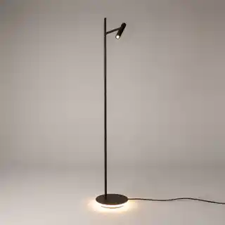 Maytoni Estudo LED czarna lampa podłogowa Z010FL-L8B3K
