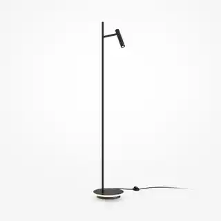 Maytoni Estudo LED czarna lampa podłogowa Z010FL-L8B3K