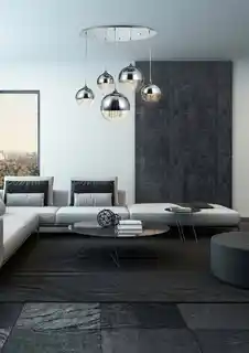 Maytoni Lampa designerska wisząca FERMI P140-PL-170-5-N