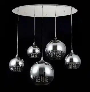 Maytoni Lampa designerska wisząca FERMI P140-PL-170-5-N