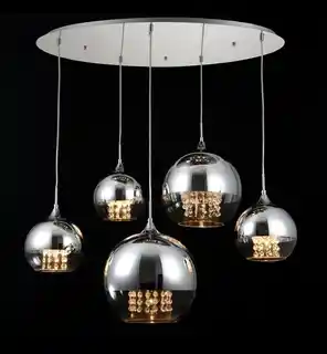 Maytoni Lampa designerska wisząca FERMI P140-PL-170-5-N