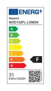 Maytoni Lampa wisząca Cascade MOD132PL-L30BSK