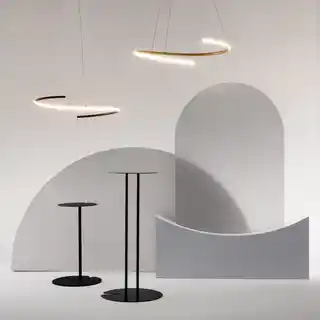Maytoni Lampa wisząca Curve MOD242PL-L33BSK
