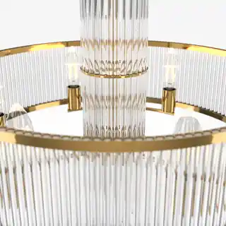 Maytoni Lampa wisząca Frame MOD174PL-06G