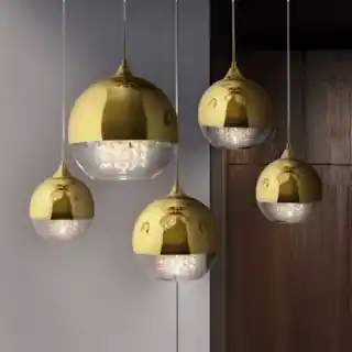 Maytoni Lampa wisząca nowoczesna Fermi P140-PL-170-5-G