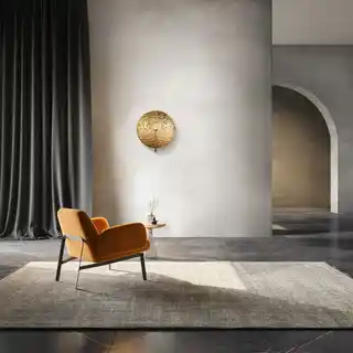 Maytoni Mare Gold kinkiet MOD305WL 01G, okrągły, złoty, szkło, 40W, G9