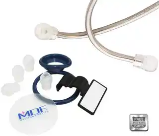 MDF 747 Dual Head-kremowy COSMO ICE Stetoskop internistyczny