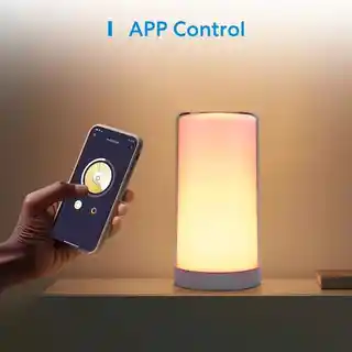 Meross lampka biurkowa MSL430HK EU, inteligentna, WiFi, kompatybilna z HomeKit, regulacja jasności, nowoczesny design