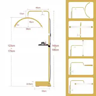 Michael Marinelli Lampa UV/LED do paznokci GX580PRO Czarny