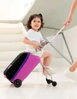 Micro - Walizka-Wózek Podróżny Eazy - Violet
