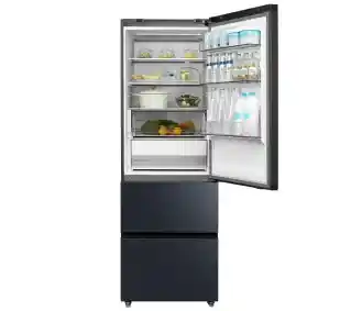 Midea MDRB542BIE70 191cm Ciemny szklany Lodówka