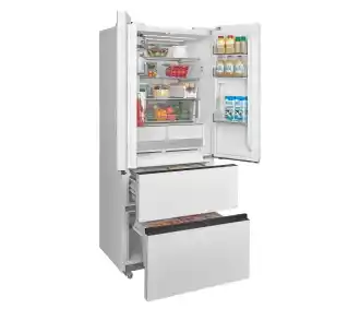 Midea MDRF600BIE36 191cm Biały szklany Lodówka