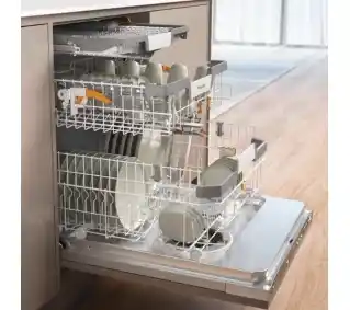 Miele G 7080 SCVi 60cm Automatyczne otwieranie drzwi Szuflada na sztućce Zdalne sterowanie Zmywarka do zabudowy