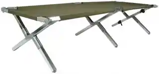 Mil-tec łóżko polowe składane US oliwkowe 200 x 65 cm