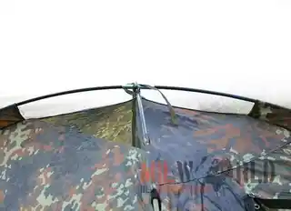 Mil-tec namiot 2 osobowy iglu standard Flecktarn, wodoodporny, szybki montaż, oddychająca tkanina