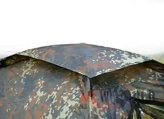 Mil-tec namiot 2 osobowy iglu standard Flecktarn, wodoodporny, szybki montaż, oddychająca tkanina