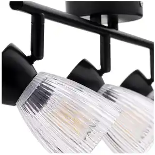 Milagro Lampa sufitowa Best Black ML9972 Czarny