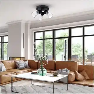 Milagro Lampa sufitowa Best Black ML9973 Czarny