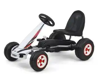 Milly Mally Gokart na pedały Viper Biały