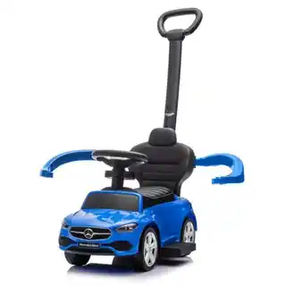 Milly Mally Jeździk Mercedes Benz C-Class Deluxe Niebieski rączka