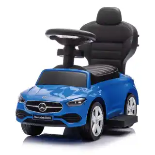 Milly Mally Jeździk Mercedes Benz C-Class Deluxe Niebieski rączka