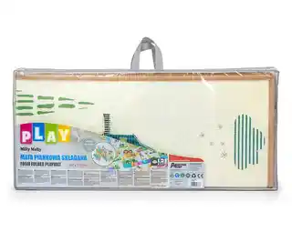 MILLY MALLY Mata piankowa Składana Play Savanna T1 197 x 177 x 1 cm