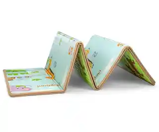 MILLY MALLY Mata piankowa Składana Play Savanna T1 197 x 177 x 1 cm