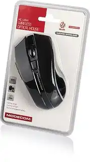 Modecom Mysz bezprzewodowa MC-WRM1 optyczna czarna
