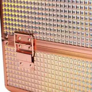 Mollylac kuferek kosmetyczny na lakiery K105 7H okucia rose golden