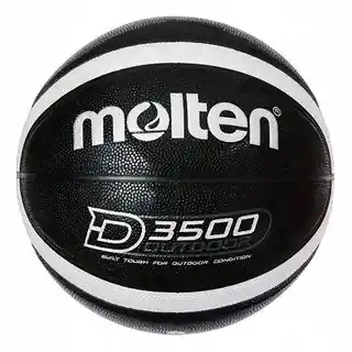 Molten Piłka do koszykówki outdoor D3500 KS czarna rozmiar 6